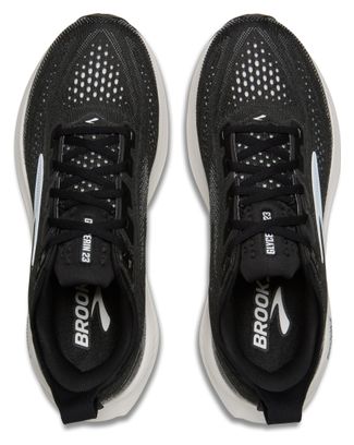 Chaussures Running Brooks Glycerin 23 Large Noir/Blanc Homme