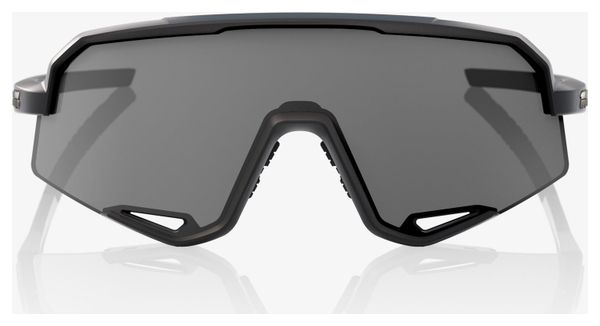 100% Slendale Matte Black - Smoke Sunglasses