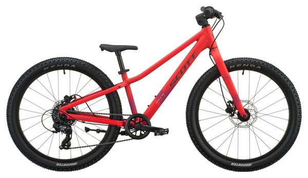 Scott Scale 400 Kinder-Mountainbike, Shimano Tourney 8-Gang, 24 Zoll, rot, 2027