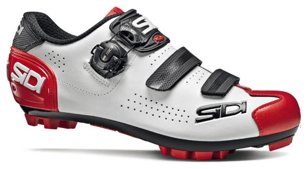 Sidi Trace 2 MTB schoenen Wit Zwart Rood