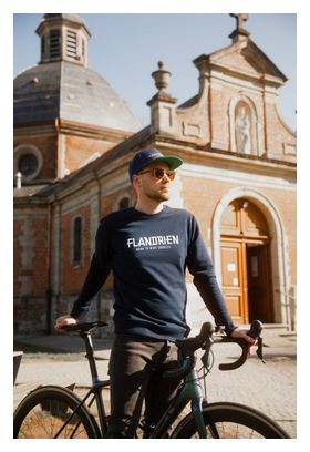 Çois Flandrien Unisex Sweat Blue