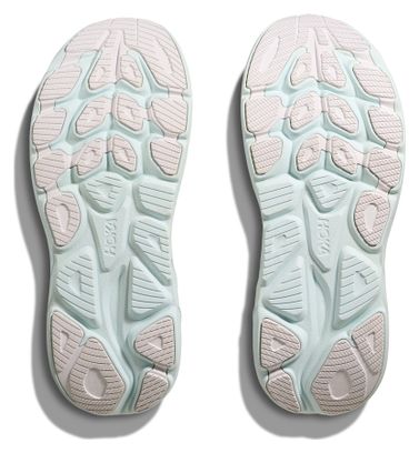 Chaussures Running Hoka Clifton 10 Blanc/Bleu Femme