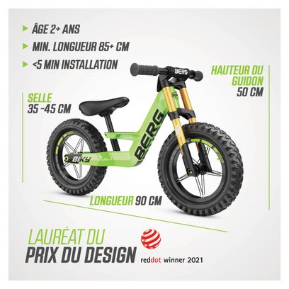 Bicicleta de equilibrio Berg Biky Cross Verde 3-5 años