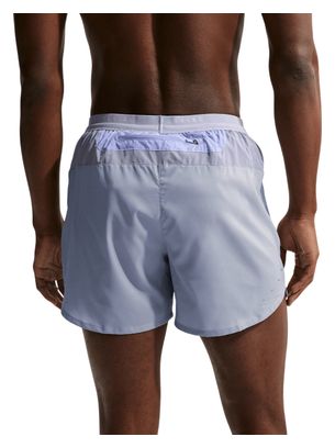 Short Nike Stride Plus 5in Bleu Homme