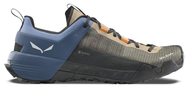 SALEWA WILDFIRE NXT GTX Herenwandelschoenen Beige Blauw 9