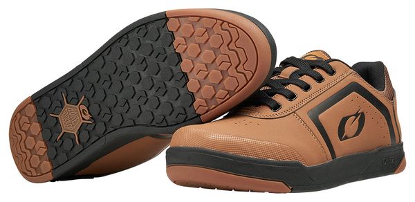 O'Neal Pinned Flat Shoes Beige Camel