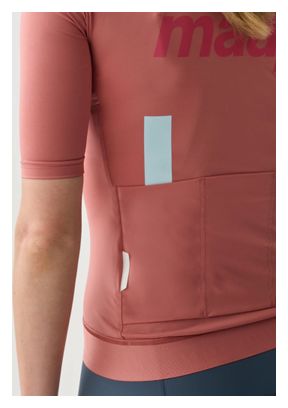 Maap Training Maillot rosa de manga corta para mujer