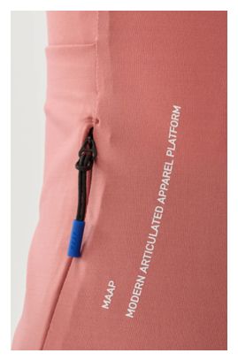 Maap Training Maillot rosa de manga corta para mujer