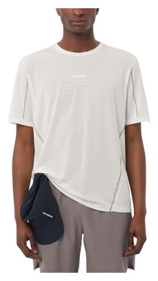 Maglia Salomon SHKout Core White a maniche corte da uomo