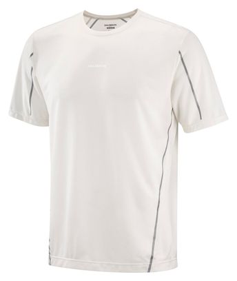 Maglia Salomon SHKout Core White a maniche corte da uomo