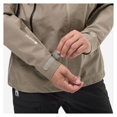Chaqueta con capucha Millet Seneca Gore-Tex 3L Beige Hombre