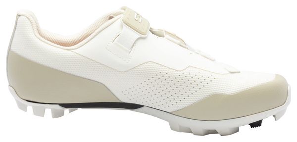 Zapatillas de MTB Sidi Dominator X Beige/Blanco para mujer