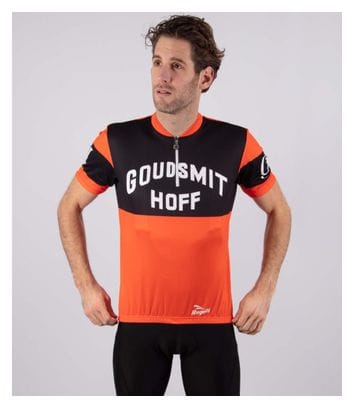 Maillot Manches Courtes Velo Rogelli Goudsmit Hoff - Homme