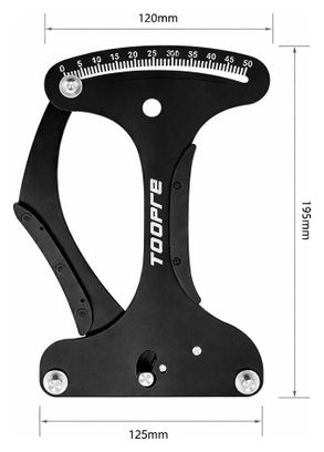 Tensiomètre de rayons vélo