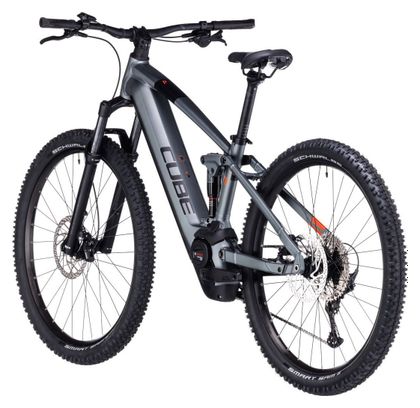 Cube Stereo Hybrid 120 Pro 625 Electric Full Suspension MTB Shimano Deore 12S 625 Wh 29'' Flash Grey 2023