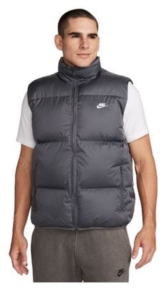 Nike club Puffer Sleeveless Jacket Grey