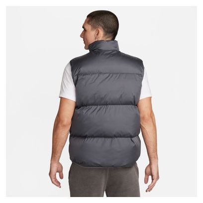 Nike club Puffer Sleeveless Jacket Grey