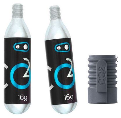 Paar Crankbrothers CO2 patronen 16g met Percutor