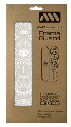 All Mountain Style Honeycomb Frame Protection Kit 9 stuks - White Wolf
