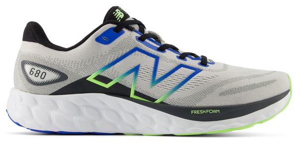 New Balance Fresh Foam 680 v8 Grijs Blauw Heren Hardloopschoenen