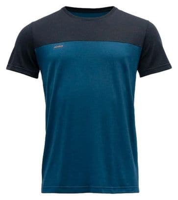 Devold Norang Merino T-Shirt Blau