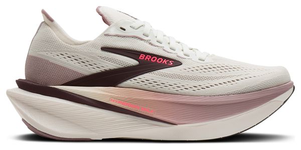 Brooks Hyperion Max 4 Women's Running Shoes - White/Pink