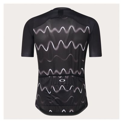 Oakley Endurance Dazzle Camo Short Sleeve Jersey Black