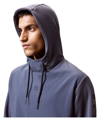 Felpa con cappuccio Endura Trailster grigia da uomo