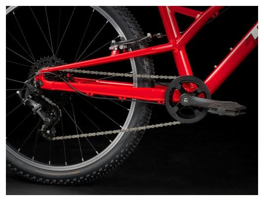 Trek Wahoo 24 Microshift 8V 24'' Rood 2025 Stijve Kinder MTB