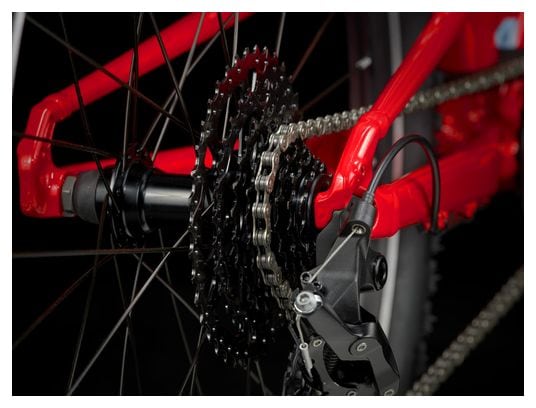 Trek Wahoo 24 Microshift 8V 24'' Rood 2025 Stijve Kinder MTB