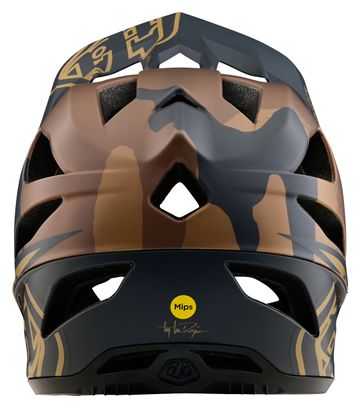 Casque Intégral Troy Lee Designs Stage Mips Camo Vert/Beige