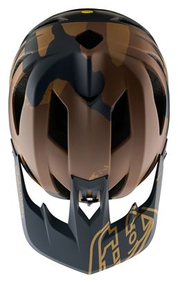 Casque Intégral Troy Lee Designs Stage Mips Camo Vert/Beige