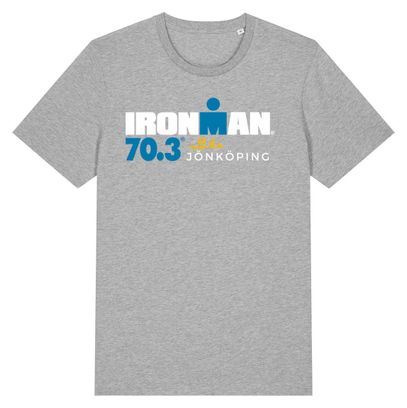 Camiseta de manga corta Ironman 70.3 Jonkoping gris para hombre