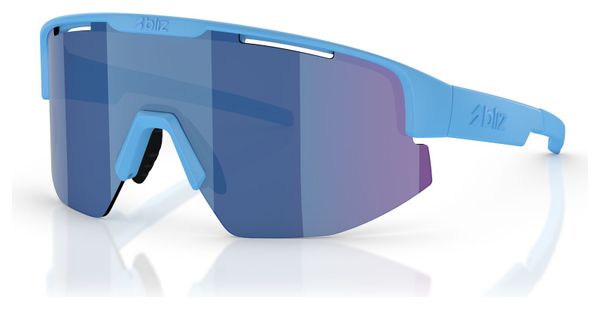 Bliz Matrix Brille Hellblau - Blaues Spiegelglas