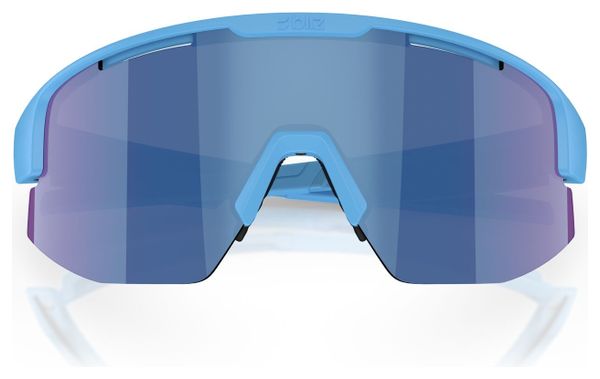 Bliz Matrix Brille Hellblau - Blaues Spiegelglas