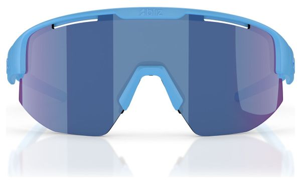 Bliz Matrix Brille Hellblau - Blaues Spiegelglas