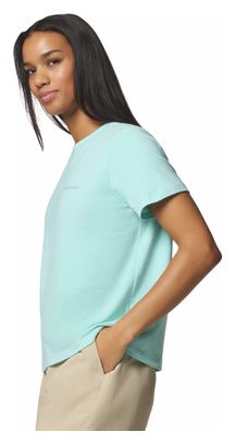 Dames Columbia Sun Trek II Blauw Technisch T-shirt