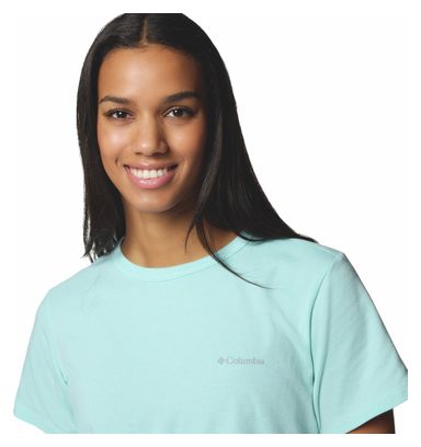 Dames Columbia Sun Trek II Blauw Technisch T-shirt