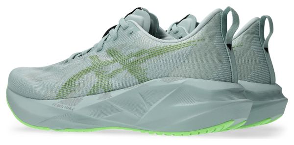 Chaussures Running Asics Novablast 5 Gris/Vert Homme