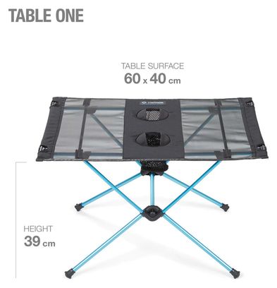 Table Pliante Ultralight Helinox One Noir