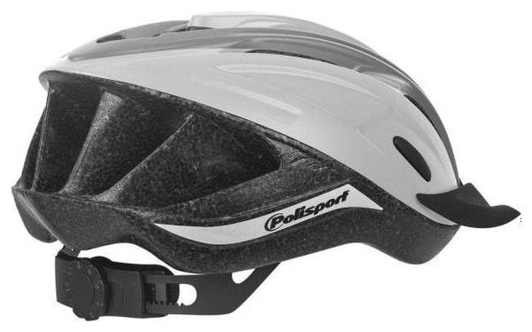 Polisport Casque Vélo Ride-In L (58-62Cm) - Blanc/Gris