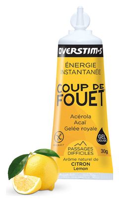 OVERSTIMS Energie Gel LIQUID COUP DE FOUET Zitrone
