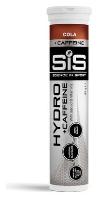 Boisson électrolytes SIS Go Hydro + Caféine Cola - 20 pastilles