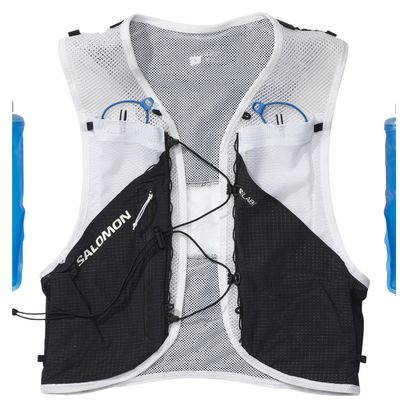 Gilet d'hydratation Unisexe Salomon S/LAB Pulsar 3 Set Noir/Blanc