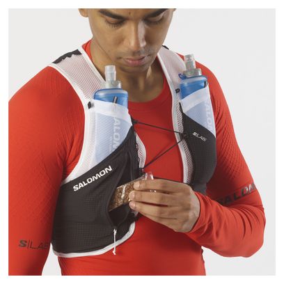 Gilet d'hydratation Unisexe Salomon S/LAB Pulsar 3 Set Noir/Blanc