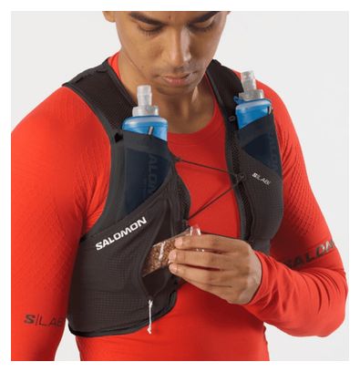 Chaleco de Hidratación Unisex Salomon <p> <strong>S/LAB Pulsar</strong></p>3 Set Negro/Blanco