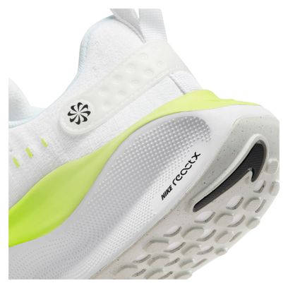 Chaussures de Running Nike Infinity RN 4 Blanc Jaune