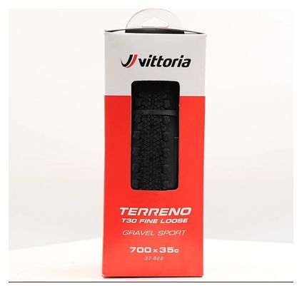 Vittoria Terreno T30 Fine Loose Gravel Sport 700 mm Gravelband Tubetype Opvouwbaar Sport Formule