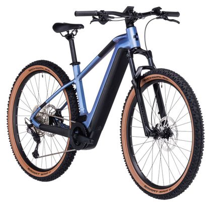 Cube Reaction Hybrid Race 625 Elektrische Hardtail MTB Shimano Deore/XT 12S 625 Wh 29'' Switch Blauw Paars 2023
