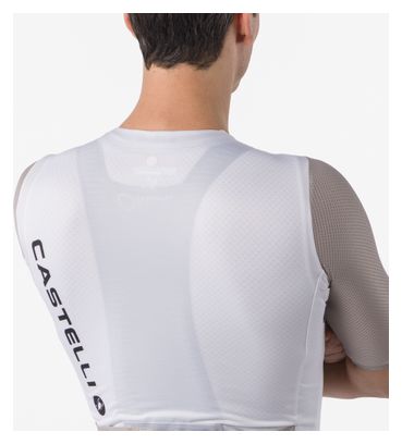 Maillot de manga corta Castelli Corretto blanco/gris para hombre